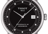  Shop Authentic Tissot T Classic Luxury Powermatic 80 Black Dial Silver Steel Strap Watch For Men - T086.408.11.056.00 - Luxxuri