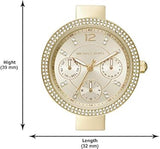  Shop Authentic Michael Kors Parker Analog Gold Dial Gold Steel Strap Watch For Women - MK6833 - Luxxuri