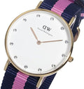  Shop Authentic Daniel Wellington Classy Winchester White Dial Two Tone NATO Strap Watch For Women - DW00100077 - Luxxuri