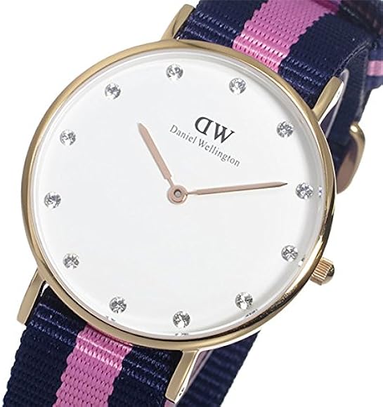  Shop Authentic Daniel Wellington Classy Winchester White Dial Two Tone NATO Strap Watch For Women - DW00100077 - Luxxuri