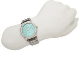  Shop Authentic Salvatore Ferragamo F-80 Classic Tiffany Blue Dial Silver Steel Strap Watch for Men - SFDT02323 - Luxxuri
