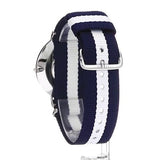  Shop Authentic Daniel Wellington Classic Glasgow White Dial Two Tone NATO Strap Watch For Men - DW00100018 - Luxxuri