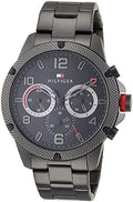  Shop Authentic Tommy Hilfiger Blaze Chronograph Black Dial Black Steel Strap Watch For Men - 1792030 - Luxxuri