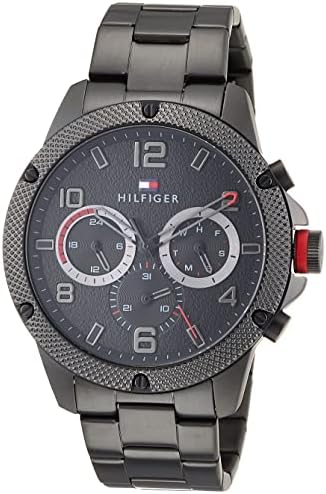  Shop Authentic Tommy Hilfiger Blaze Chronograph Black Dial Black Steel Strap Watch For Men - 1792030 - Luxxuri