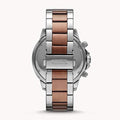  Shop Authentic Fossil Bannon Multifunction Brown Dial Two Tone Steel Strap Watch for Men - BQ2502 - Luxxuri