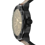  Shop Authentic Fossil Bronson Automatic Skeleton Black Dial Brown Leather Strap Watch for Men - ME3219 - Luxxuri
