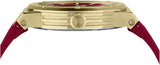  Shop Authentic Salvatore Ferragamo F-80 Classic Red Dial Red Rubber Strap Watch for Men - SFHY02422 - Luxxuri