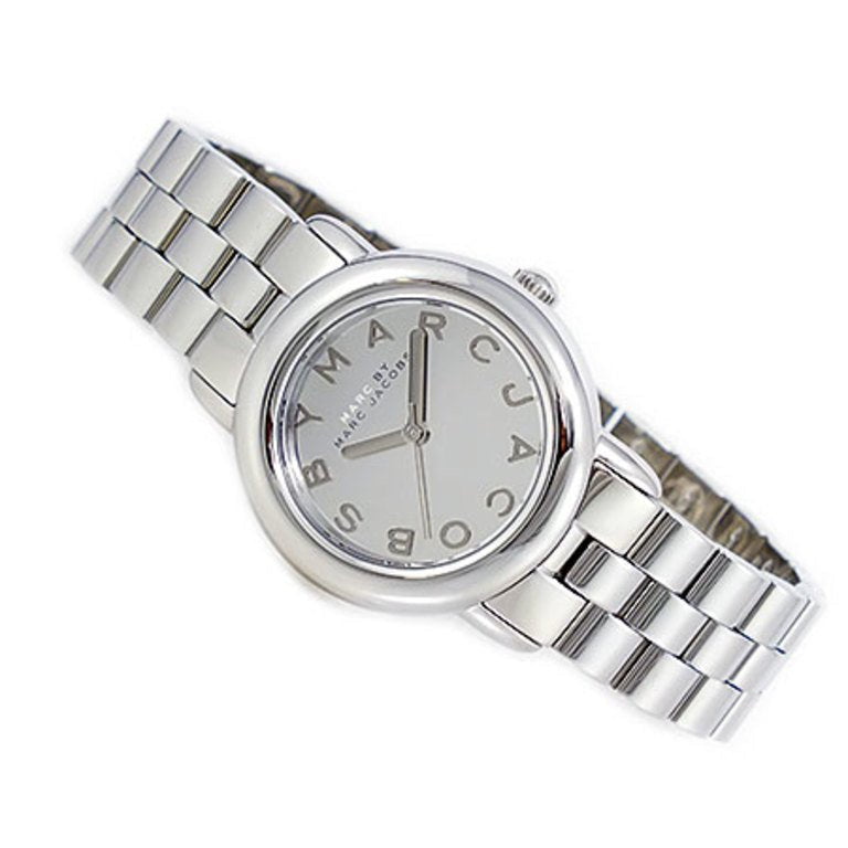  Shop Authentic Marc Jacobs Rivera Silver Dial Silver Steel Strap Watch for Women - MBM3133 - Luxxuri