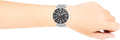 Versace Greca Sport Quartz Black Dial Silver Steel Strap Watch For Men - VEZ300321
