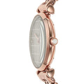  Shop Authentic Emporio Armani Gianni T Bar Quartz Mother of Pearl Dial Rose Gold Steel Strap Watch For Women - AR11385 - Luxxuri