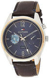  Shop Authentic Tommy Hilfiger Deacan Blue Dial Brown Leather Strap Watch for Men - 1791549 - Luxxuri
