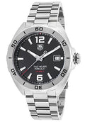  Shop Authentic Tag Heuer Formula 1 Automatic Black Dial Silver Steel Strap Watch for Men - WAZ2113.BA0875 - Luxxuri