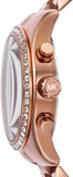  Shop Authentic Michael Kors Lexington Chronograph Red Dial Rose Gold Steel Strap Watch For Women - MK7275 - Luxxuri