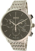  Shop Authentic Hugo Boss Associate Black Dial Silver Steel Strap Watch for Men - 1513267 - Luxxuri