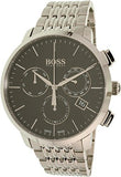  Shop Authentic Hugo Boss Associate Black Dial Silver Steel Strap Watch for Men - 1513267 - Luxxuri