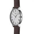  Shop Authentic Tissot T Classic Everytime White Dial Brown Leather Strap Watch For Men - T109.410.16.033.00 - Luxxuri