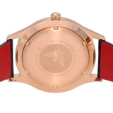  Shop Authentic Emporio Armani Classic Silver Dial Blue Leather Strap Watch For Men - AR11131 - Luxxuri