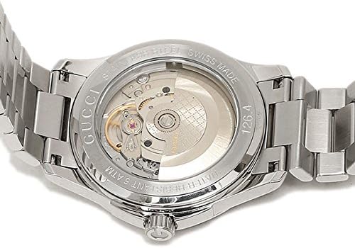  Shop Authentic Gucci G Timeless Automatic Brown Dial Silver Steel Strap Watch For Women - YA126431A - Luxxuri
