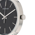  Shop Authentic Calvin Klein Posh Black Dial Black Leather Strap Watch for Men - K8Q311C1 - Luxxuri