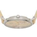 Coach Perry Beige Floral Dial Beige Leather Strap Watch for Women - 14503293