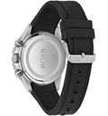  Shop Authentic Hugo Boss Admiral Black Dial Black Silicone Strap Watch for Men - 1513912 - Luxxuri