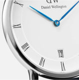  Shop Authentic Daniel Wellington Dapper Durham Analog White Dial Brown Leather Strap Watch For Women - DW00100114 - Luxxuri