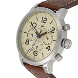  Shop Authentic Tommy Hilfiger Jake Multifunction White Dial Brown Leather Strap Watch for Men - 1791230 - Luxxuri