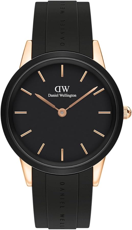  Shop Authentic Daniel Wellington Iconic Motion Black Dial Black Rubber Strap Watch For Men - DW00100425 - Luxxuri