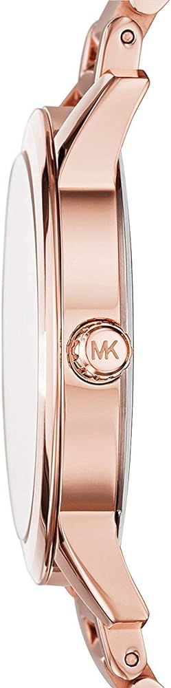  Shop Authentic Michael Kors Hartman Rose Gold Dial Rose Gold Steel Strap Watch For Women - MK3491 - Luxxuri