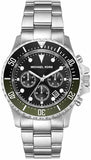 Shop Authentic Michael Kors Everest Chronograph Black Dial Silver Steel Strap Watch For Men - MK8976 - Luxxuri
