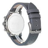  Shop Authentic Hugo Boss Architectural Grey Dial Grey Leather Strap Watch for Men - 1513570 - Luxxuri