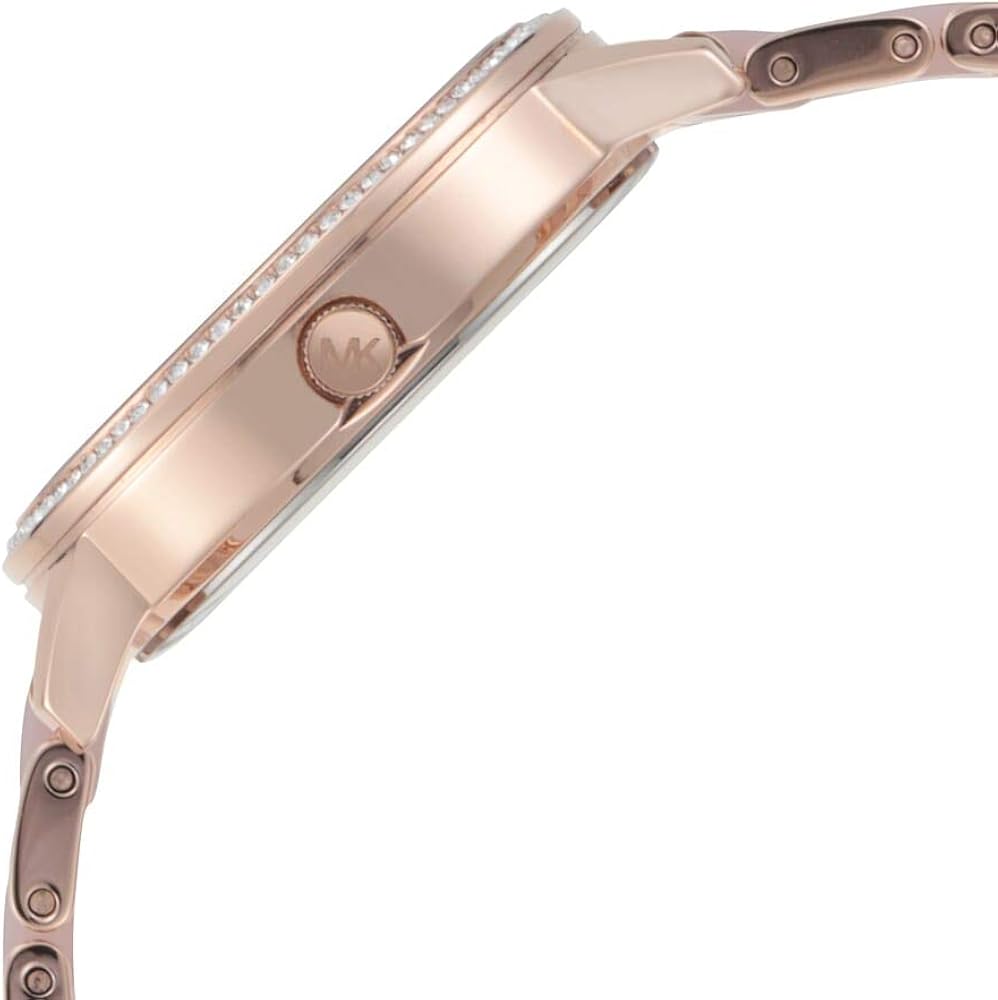  Shop Authentic Michael Kors Melissa Analog Rose Gold Dial Rose Gold Steel Strap Watch For Women - MK4396 - Luxxuri