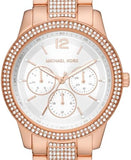  Shop Authentic Michael Kors Tibby Chronograph White Dial Rose Gold Steel Strap Watch For Men - MK7293 - Luxxuri