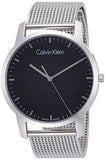  Shop Authentic Calvin Klein City Chronograph Black Dial Silver Mesh Bracelet Watch for Men - K2G2G121 - Luxxuri