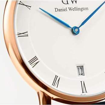  Shop Authentic Daniel Wellington Dapper Bristol White Dial Brown Leather Strap Watch For Women - DW00100094 - Luxxuri