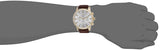  Shop Authentic Tommy Hilfiger Harrison White Dial Brown Leather Strap Watch for Men - 1790874 - Luxxuri
