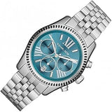  Shop Authentic Michael Kors Lexington Chronograph Blue Dial Silver Steel Strap Watch For Women - MK5887 - Luxxuri