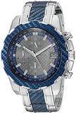 Shop Authentic Guess Octane Chronograph Blue Dial Two Tone Steel Strap Watch for Men - W1046G2 - Luxxuri