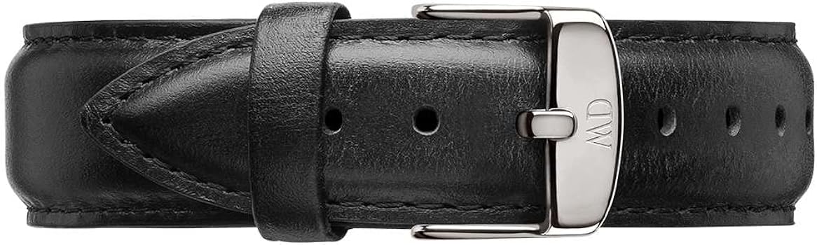  Shop Authentic Daniel Wellington Classic Sheffield White Dial Black Leather Strap Watch For Men - DW00100020 - Luxxuri