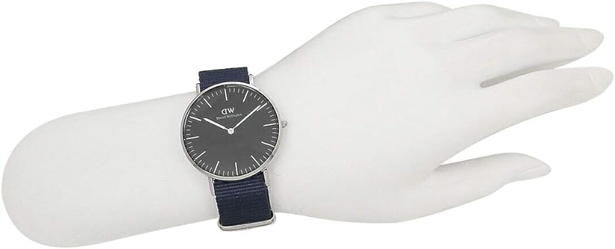  Shop Authentic Daniel Wellington Classic Bayswater Black Dial Black NATO Strap Watch For Women - DW00100282 - Luxxuri