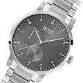Hugo Boss Oxygen Grey Dial Silver Steel Strap Watch for Men - 1513596