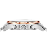  Shop Authentic Michael Kors Lexington Chronograph Brown Dial Silver Steel Strap Watch For Men - MK8732 - Luxxuri