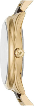  Shop Authentic Michael Kors Janelle Three-Hand Gold Dial Two Tone Steel Strap Watch For Women - MK7136 - Luxxuri