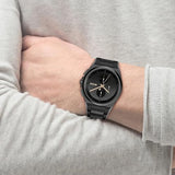  Shop Authentic Hugo Boss Steer Analog Black Dial  Black Steel Strap Watch For Men - 1514068 - Luxxuri
