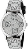  Shop Authentic Gucci G Timeless Quartz Grey Dial Grey Leather Strap Watch For Men - YA1264058 - Luxxuri
