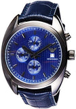  Shop Authentic Emporio Armani Sportivo Chronograph Blue Dial Blue Leather Strap Watch For Men - AR6126 - Luxxuri