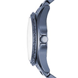  Shop Authentic Fossil Riley Quartz Blue Dial Blue Steel Strap Watch for Women - ES4294 - Luxxuri