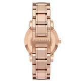  Shop Authentic Burberry The City Rose Gold Dial Rose Gold Steel Strap Watch for Women - BU9135 - Luxxuri