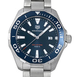 Shop Authentic Tag Heuer Aquaracer Blue Dial Watch for Men - WAY101C.BA0746 - Luxxuri