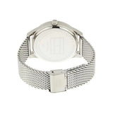  Shop Authentic Tommy Hilfiger Damon Quartz Chronograph Black Dial Silver Mesh Bracelet Watch for Men - 1791415 - Luxxuri